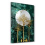 Wallity CAM-1066 Pintura Decorativa de Vidrio Templado Multicolor 46 x 72 cm